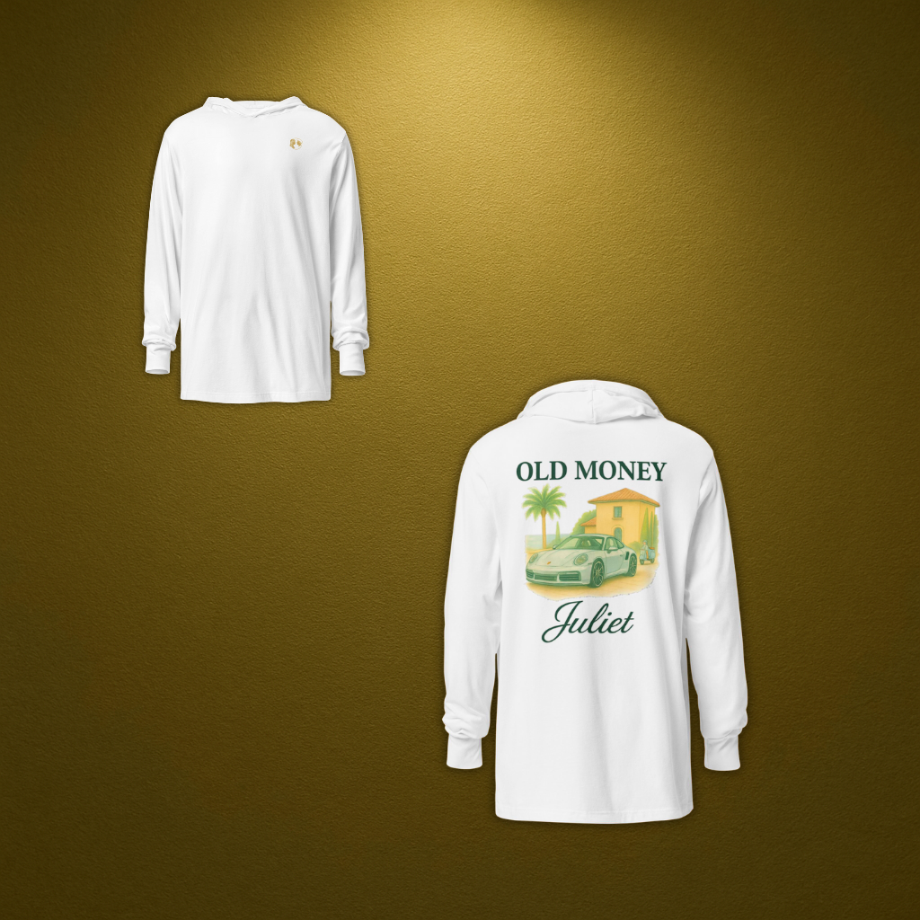 Old Money Longsleeve mit Kapuze – Klassisches Layering-Shirt für das ganze Jahr