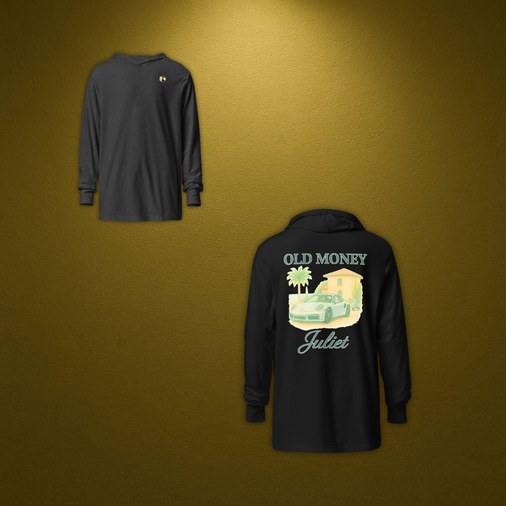 Old Money Longsleeve mit Kapuze – Klassisches Layering-Shirt für das ganze Jahr