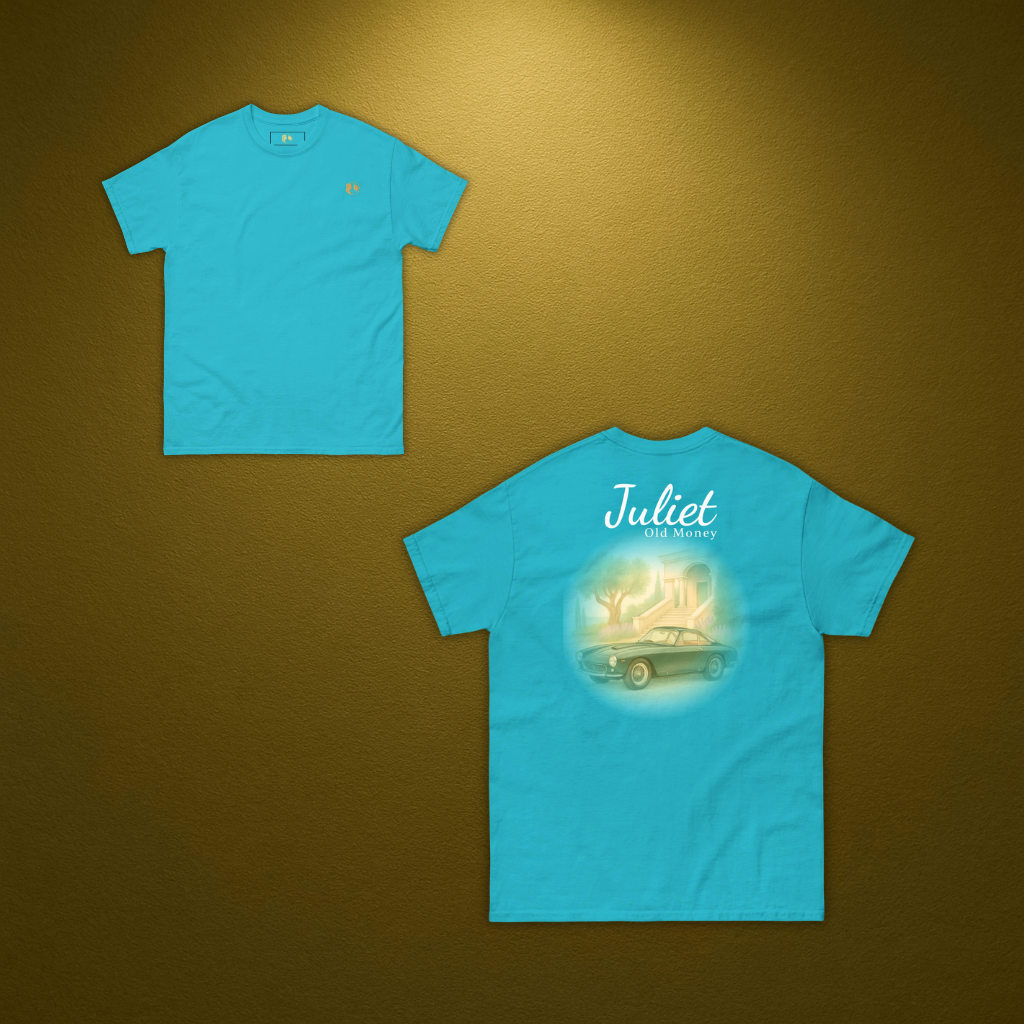 Juliet T-Shirt – Klassisches Unisex Shirt mit dezentem Frontlogo
