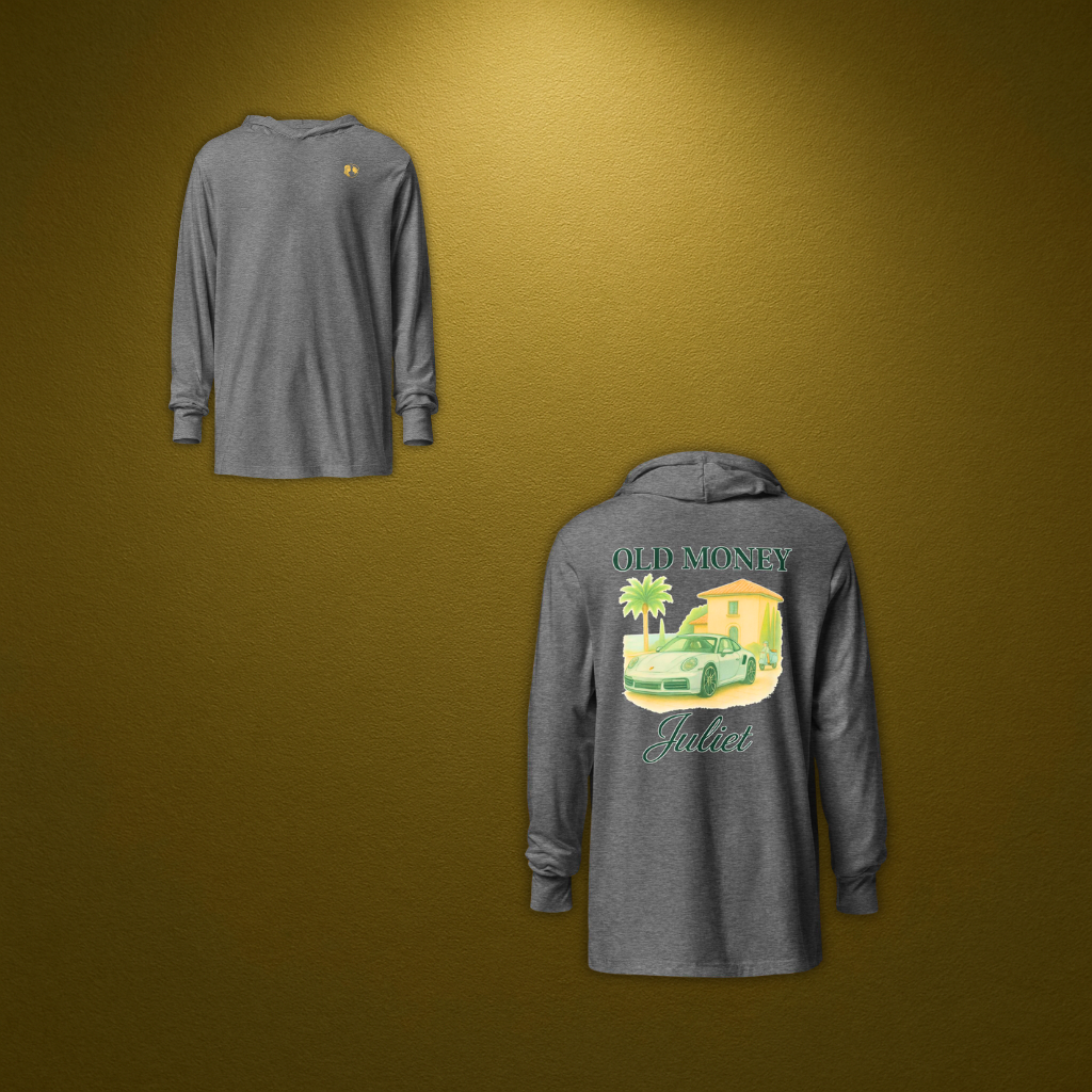 Old Money Longsleeve mit Kapuze – Klassisches Layering-Shirt für das ganze Jahr