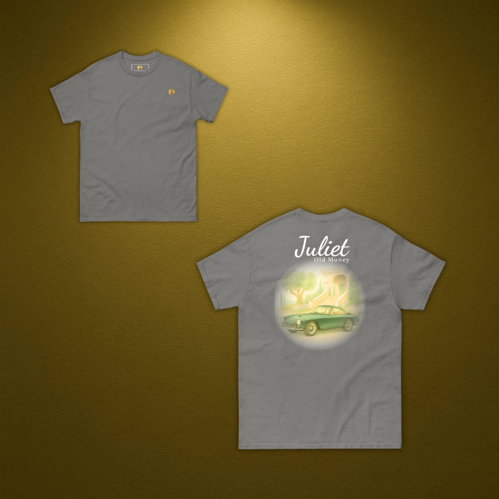 Juliet T-Shirt – Klassisches Unisex Shirt mit dezentem Frontlogo