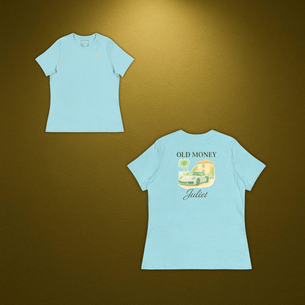 Juliet Damen-T-Shirt – Zeitlose Leichtigkeit im Old Money Stil