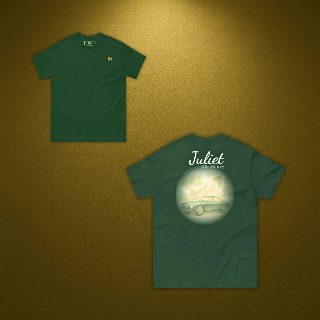 Juliet T-Shirt – Klassisches Unisex Shirt mit dezentem Frontlogo