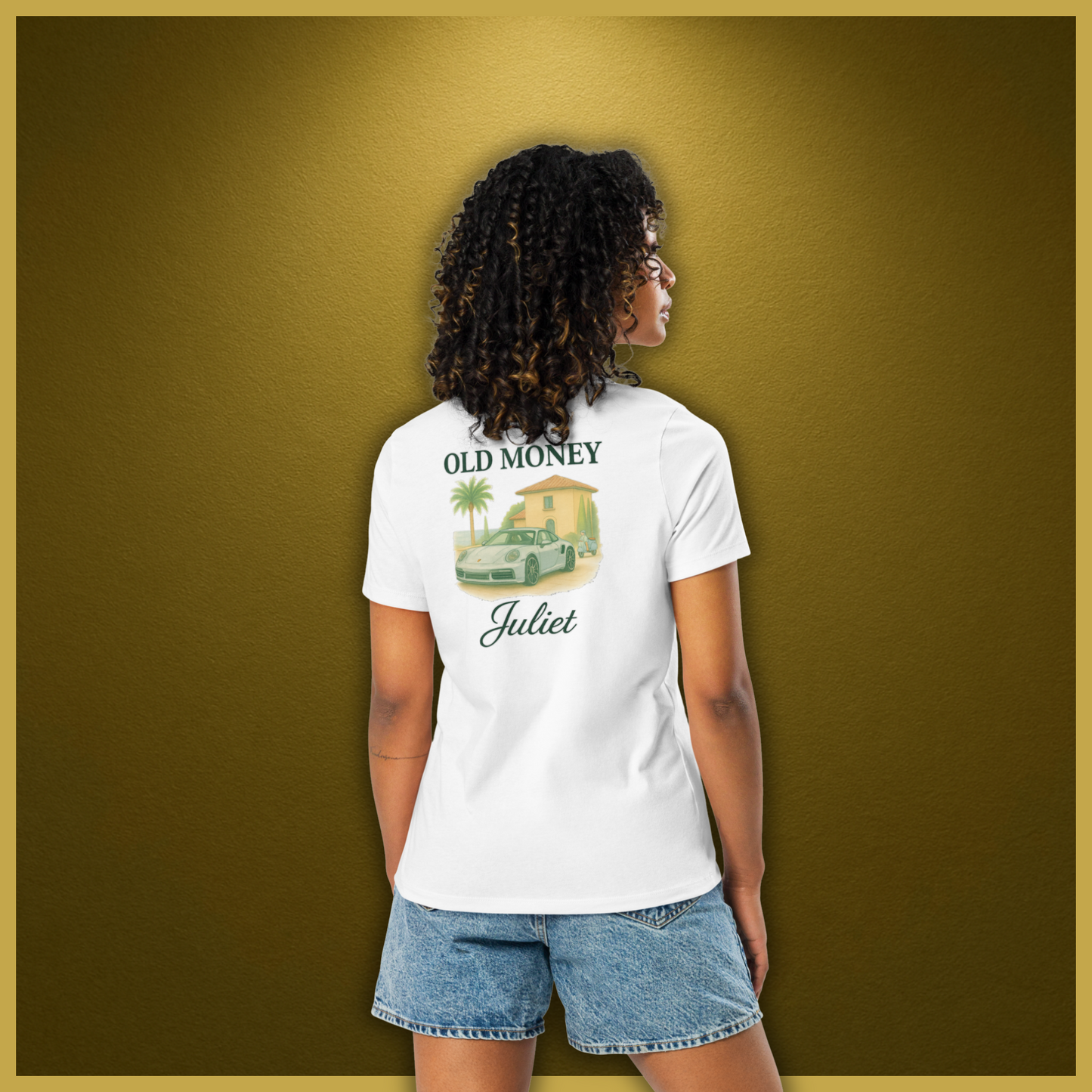 Juliet Damen-T-Shirt – Zeitlose Leichtigkeit im Old Money Stil