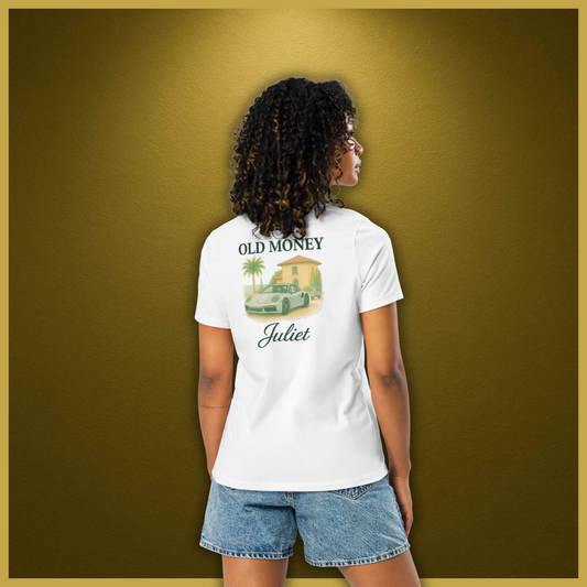 Juliet Damen-T-Shirt – Zeitlose Leichtigkeit im Old Money Stil